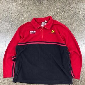 Vintage 90s Jeff Gordon DuPont Fleece Sweater  NASCAR (Size XL)